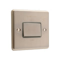 Windsor Brushed Steel Fan Isolator Switch - W53BSG