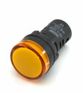 22mm YELLOW Pilot Light LED Indicator 24V AC/DC PACK OF 10 VHD16-22R24