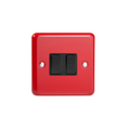 Pillar Box Red 2-Gang 10A 1- or 2-Way Rocker Switch XY2B.PR image 0