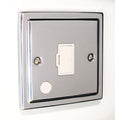 Regency Polished Chrome Un-Switched Fuse Spur R55PCW image 0