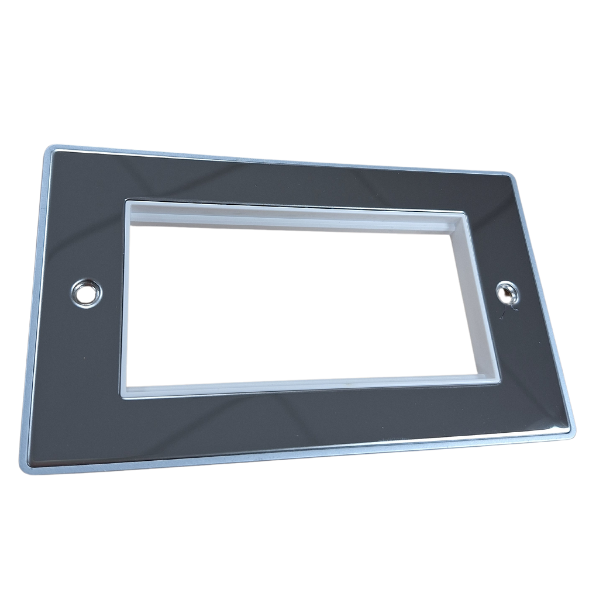 2 Gang 4 Data Modules Plate – UE64PCW image 0