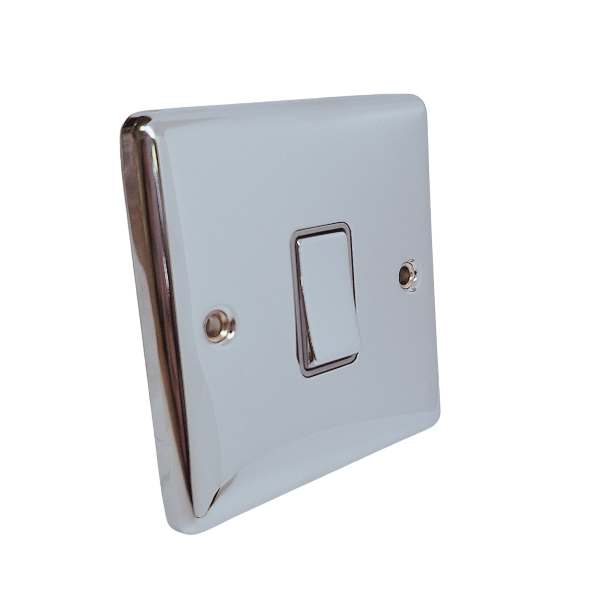 Polished Chrome 1 Gang Intermediate Light Switch – W05PCG image 0