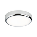 LED Bulkhead 230V IP65 9W CCT Adjustable C/W Chrome Trim - BT9ACTCH image 0