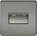 Black Nickel 10AX Fan Isolator Switch - SF1100BN image 0