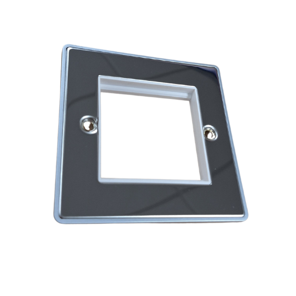 1 Gang 2 Data Modules Plate – UE63PCW image 0
