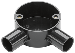 20mm 2 Way Angle Black image 0