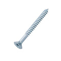 Pozi Countersunk Twinthread Woodscrew BZP 8 x 1 1/2" Box of 200 image 0