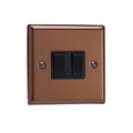 Urban Brushed Bronze 2 Gang 2 Way Switch XY2B.BZ image 0