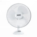 16'' White Oscillating Desk Fan - 3 Speed image 0