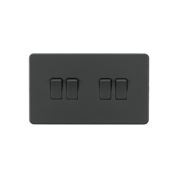 Anthracite 10AX 4G 2-way Switch - SF4100AT image 0