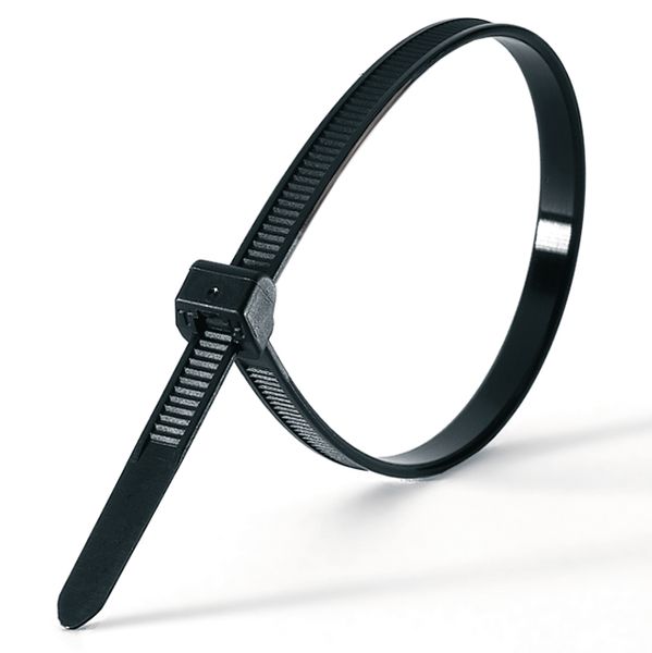 Cable Ties 200mm x 4.8mm  (100 pack) Black image 0