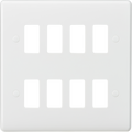 Studio 8 Gang Grid Switch - STGP8GW image 0