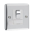 Polished Chrome 13A Switched Fuse Spur - W38PCW image 0