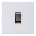 Varilight Primed 1-Gang 10A 1- or 2-Way Rocker Switch with Iridium Rockers XDY1IS.PD image 0