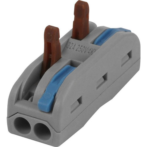 2 In 2 Out Inline 32a Lever Connectors Pack of 10 - VUEP138-10 image 0