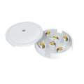 White 20a 6 Terminal Box 90mm - VUEP871 image 0