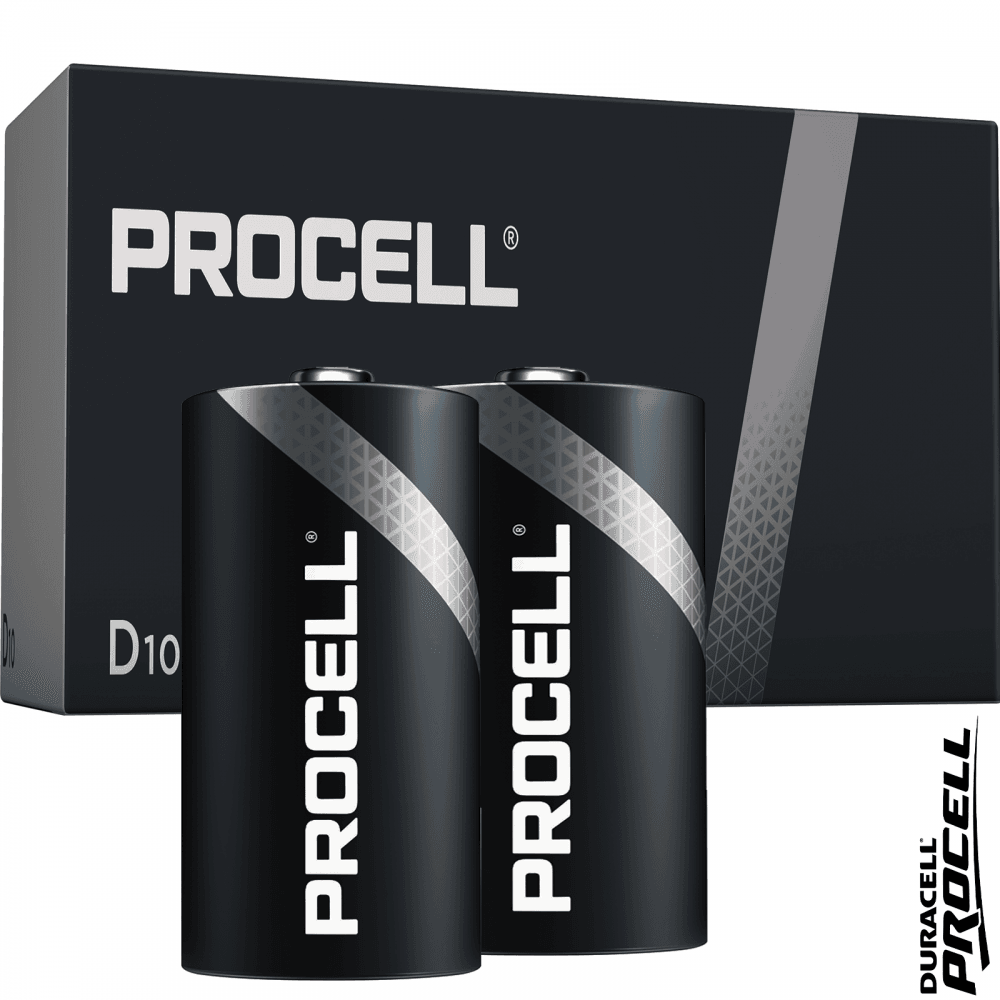 Duracell Industrial D Alkaline Batteries - Pack of 10 image 0