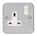 1 Gang 13a Socket - Metal Clad MC06 image 0