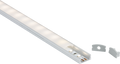 1M Aluminium Profile - Surface Mount Flat - 1MSUR image 0