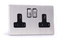 Double 2 Gang 13a Socket - SG07BCB image 0