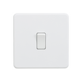 Matt White 10AX 1G DP Switch - SF1000DPMW image 0