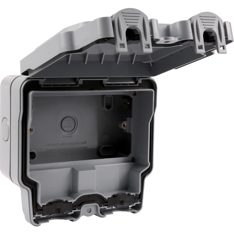 SFG07E - 2 Gang Weatherproof Outdoor Enclosure IP66 image 0