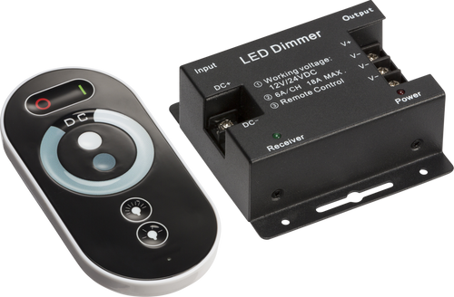 12V / 24V RF Controller and Touch Remote - Dimmer Single Colour - LEDFRA7 image 0