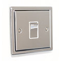 Regency Polished Chrome 1 Gang Single 10a Light Switch R01PCW image 0