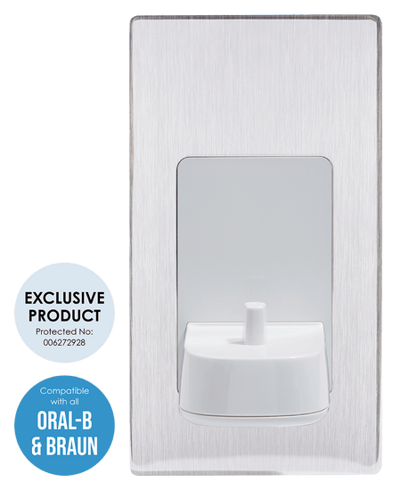 The Original TB Charger - Brushed Steel image 0