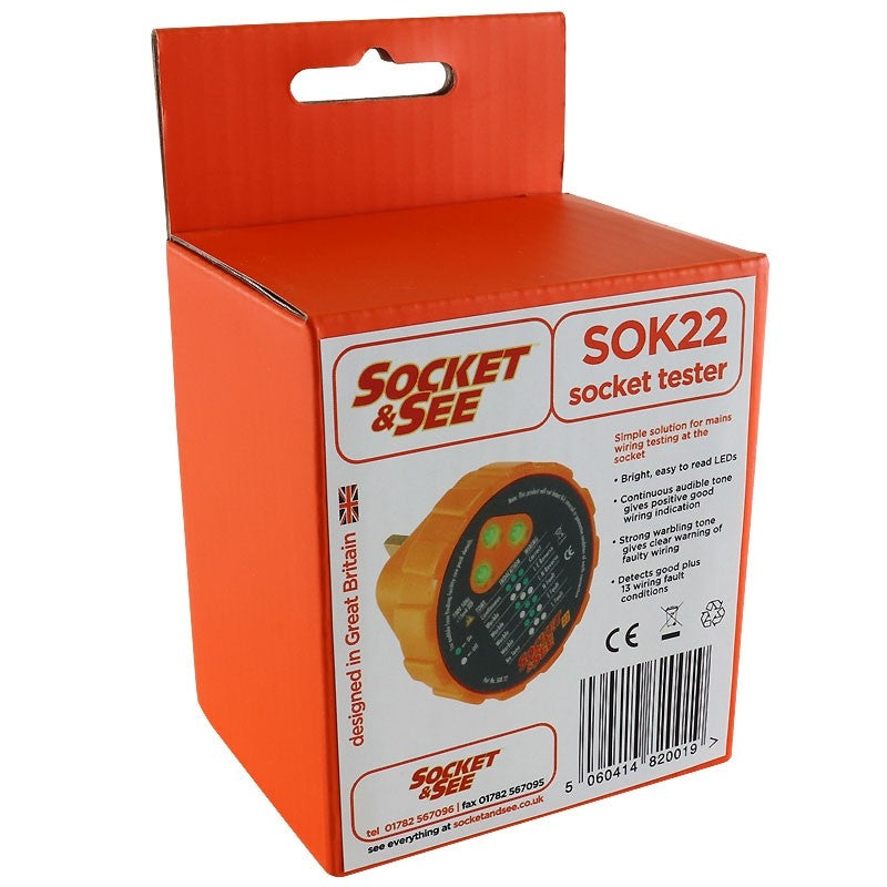 SOCKET & SEE SOK22 CRAFTSMAN SOCKET TESTER image 1