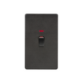 Smoked Bronze 45A DP Switch with Neon (2G size) - SF82MNSB image 0