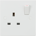 Single 1 Gang 13a Socket Square SN7000 image 0