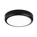 LED Bulkhead 230V IP65 9W CCT Adjustable C/W Black Trim - BT9ACTB image 0