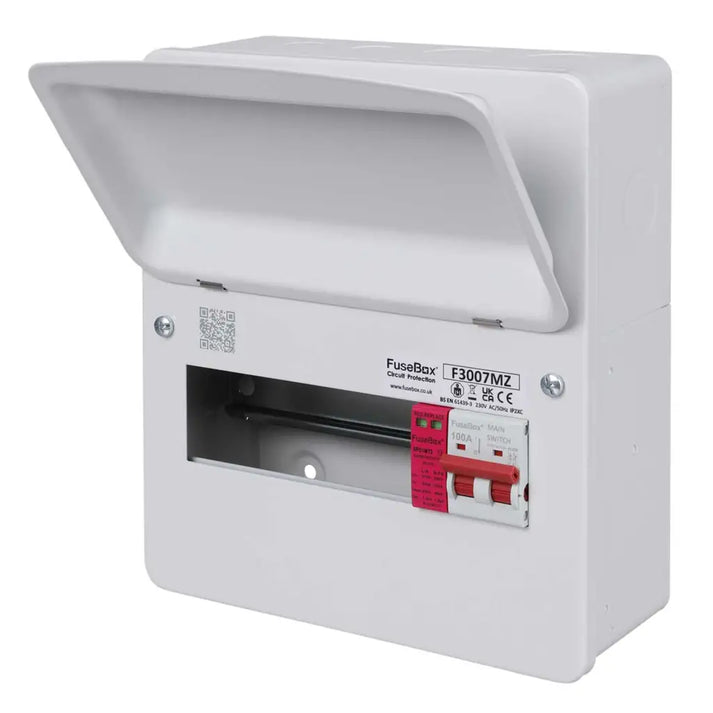 F3007MZ - 7 Way (100A Main Switch & Type 2 SPD)