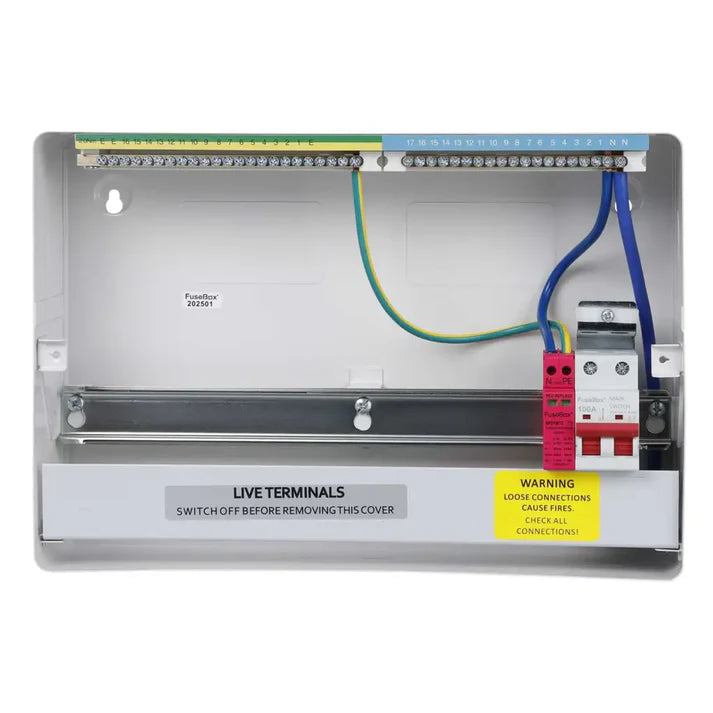 F3015MZ - 15 Way (100A Main Switch & Type 2 SPD)