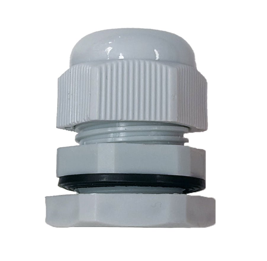 20MM NYLON GLAND IP68 (6-12) GREY (Pack of 10) - NG20G