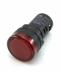 22mm RED Pilot Light LED Indicator 110V AC/DC Pack of 50- VHD16-22R