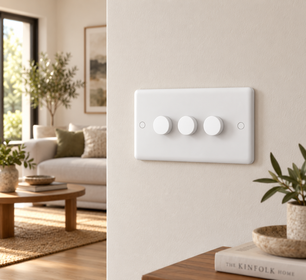 Studio 3 Gang 250W Dimmer Switch ST12W